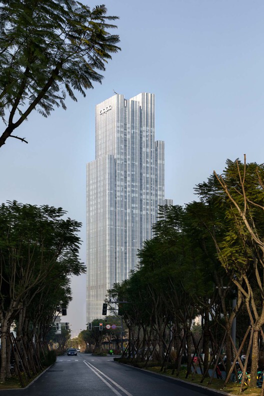 Oppo Technology & Research Center Tower / Gianni Botsford Architects + RJWu & Partner - Экстерьерная фотография, Городской пейзаж