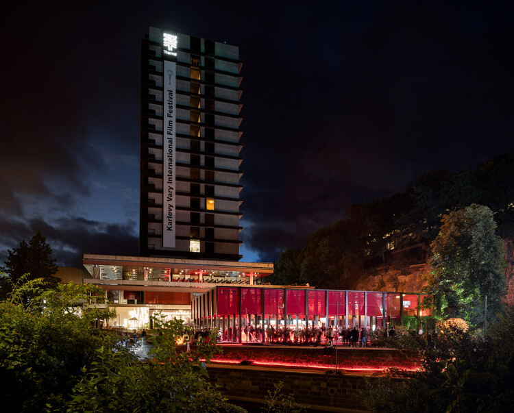 KVIFF.TV Park Pavilion / CHYBIK + KRISTOF - Экстерьерная фотосъемка, Окна, Городской пейзаж