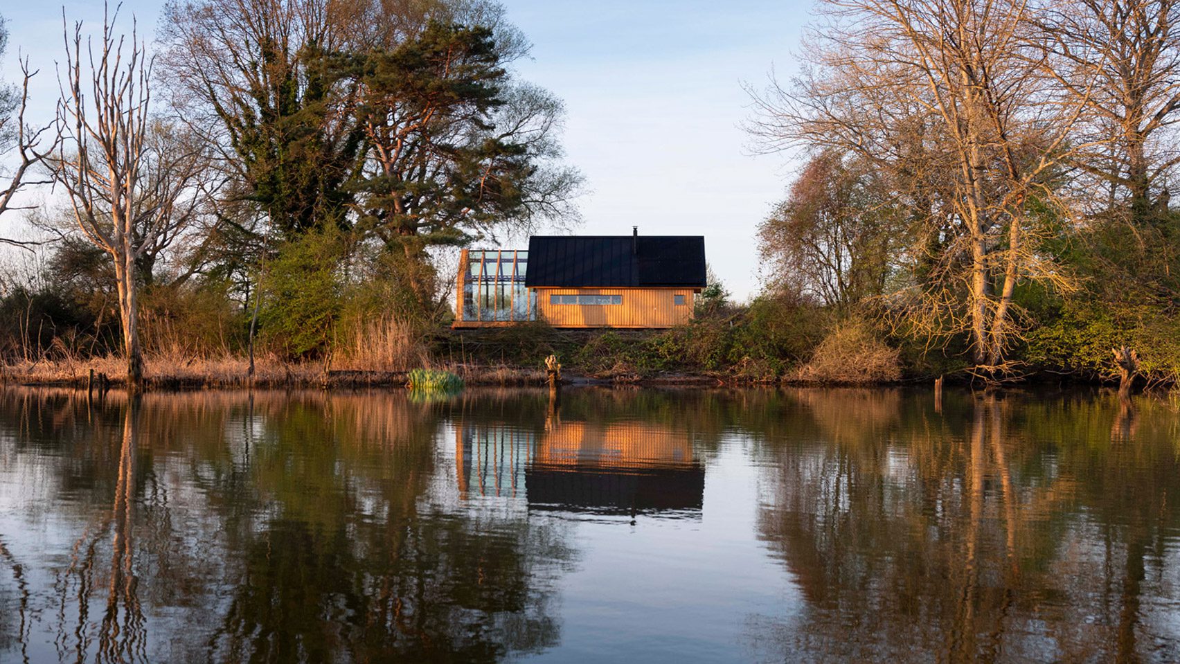 Exterior of Cabin Anna in the Netherlands by Caspar Schols