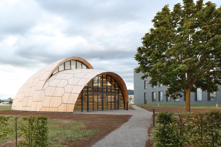   livMatS Biomimetic Shell / ICD/ITKE University of Stuttgart + IntCDC - Экстерьерная фотография