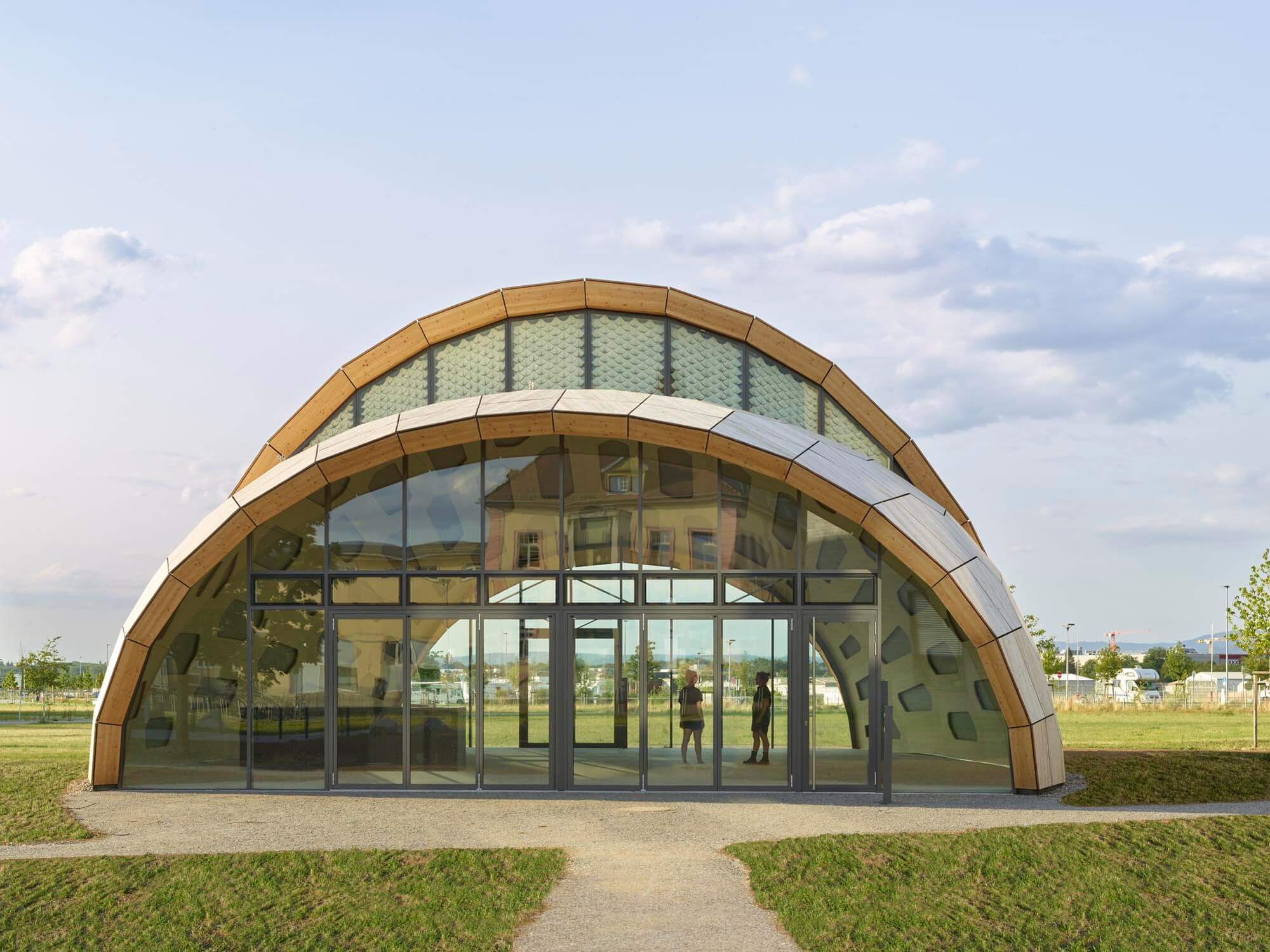 livMatS Biomimetic Shell / ICD/ITKE University of Stuttgart + IntCDC