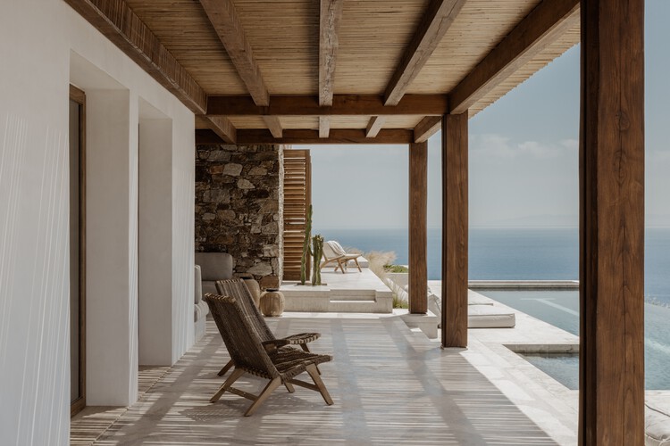Viglostasi Residence / block722 - Интерьерная фотография, Балка, Колонна