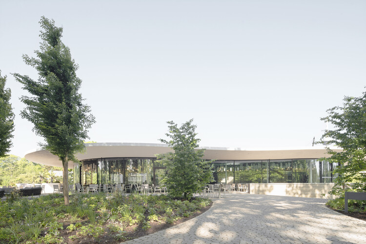 Green Experience Center в Luisenpark / Bez+Kock Architekten - Наружная фотография, Сад