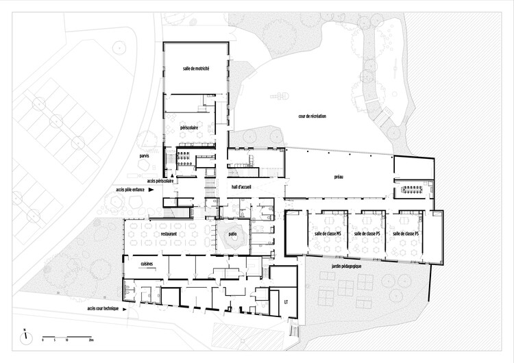 La Croze School / rue royale architectes — изображение 16 из 21