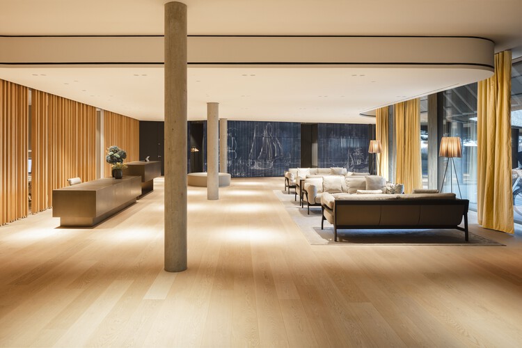 Lanserhof Sylt Health Resort / Ingenhoven Associates - Интерьерная фотография, Гостиная