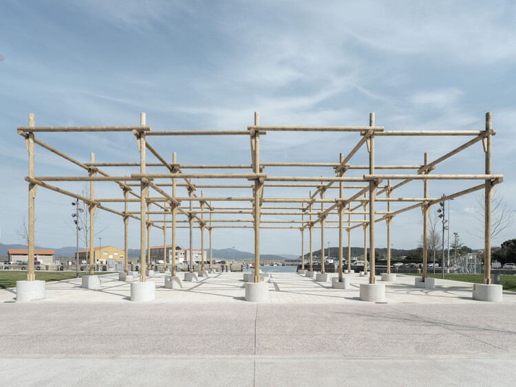 Кондиционирование гавани Порту-ду-Сон / CREUSeCARRASCO Arquitectos + rvr arquitectos - Наружная фотография, Балка, Колонна