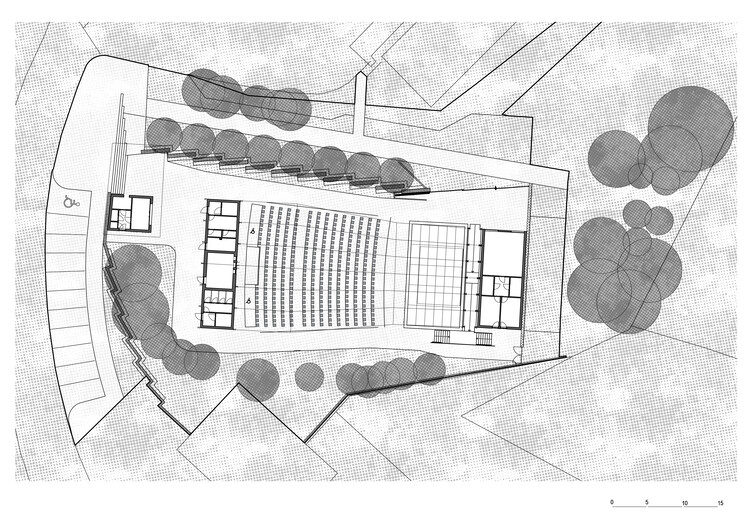 Кинотеатр под открытым небом Prachatice / Mimosa architects - Изображение 16 из 21
