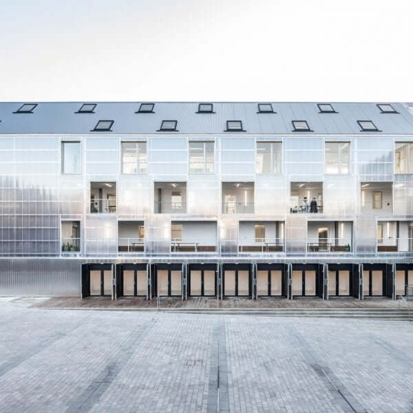 YN Studio окутывает Bradbury Works полупрозрачным «рентгеновским» фасадом