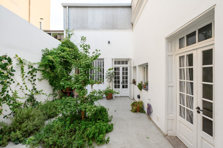Documenta House / Estudio Palacios - Экстерьерная фотография, Окна, Фасад, Двор