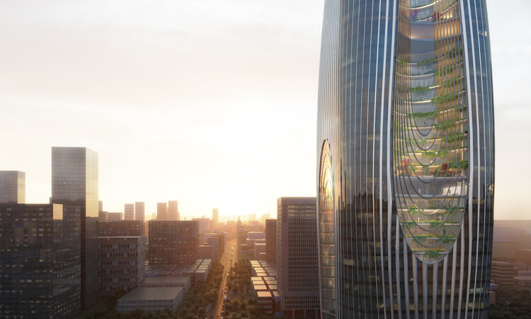 Zaha Hadid Architects представляет проект башни Daxia Tower в Китае — изображение 4 из 4