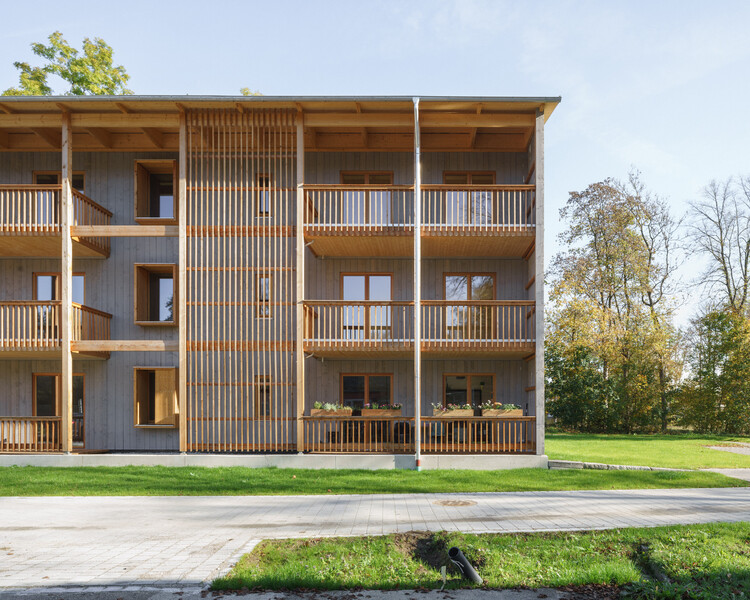 Жилье в Бад-Айблинге / Florian Nagler Architekten - Наружная фотография, окна, фасад