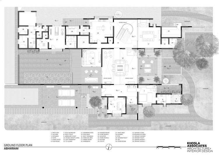 Abhikram House / Khosla Associates — Изображение 14 из 19