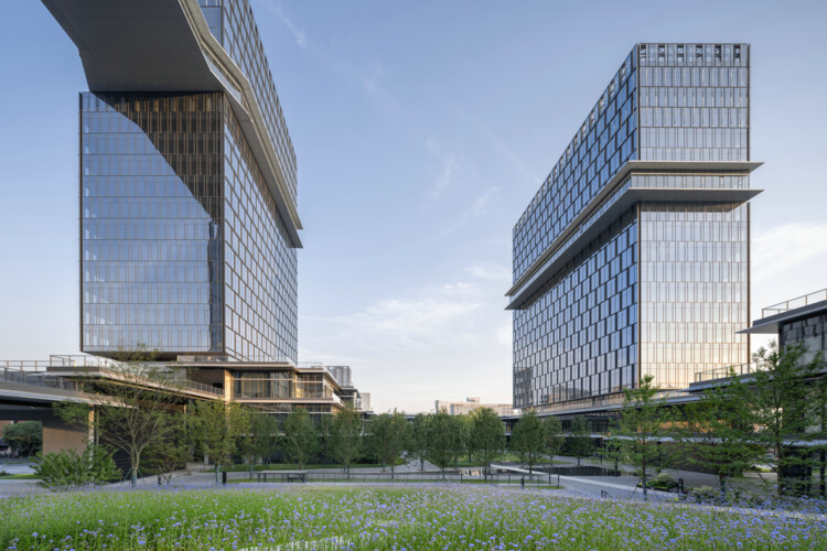 Xingyao Science and Innovation Park / gad Design - экстерьерная фотография, фасад, городской пейзаж