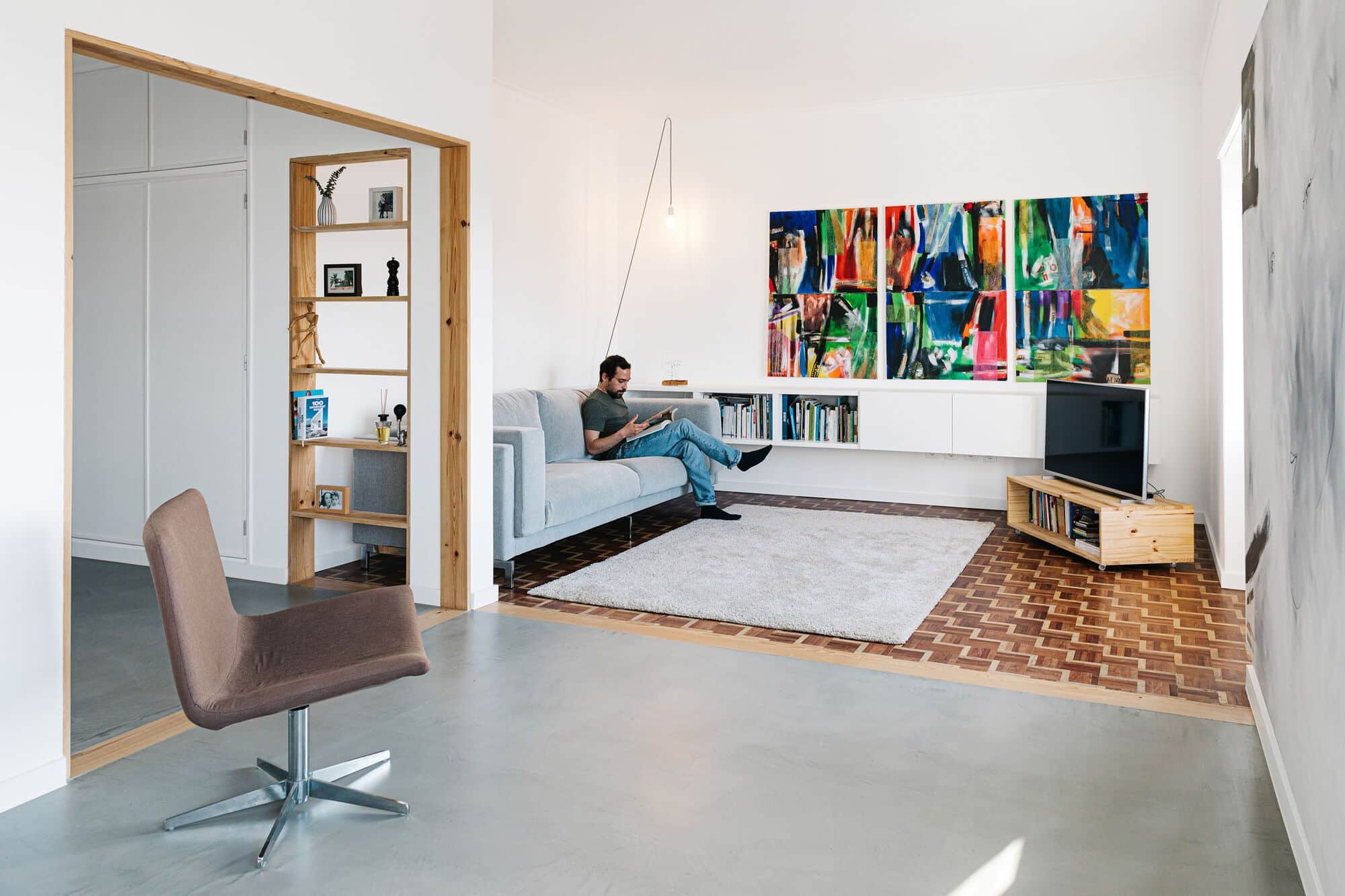 Квартира художника / Miguel Amado Arquitectos