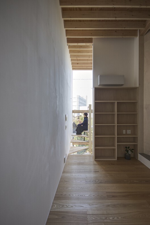 Семинар в Сирояме / Katsutoshi Sasaki + Associates - Интерьерная фотография, Гардероб, Луч