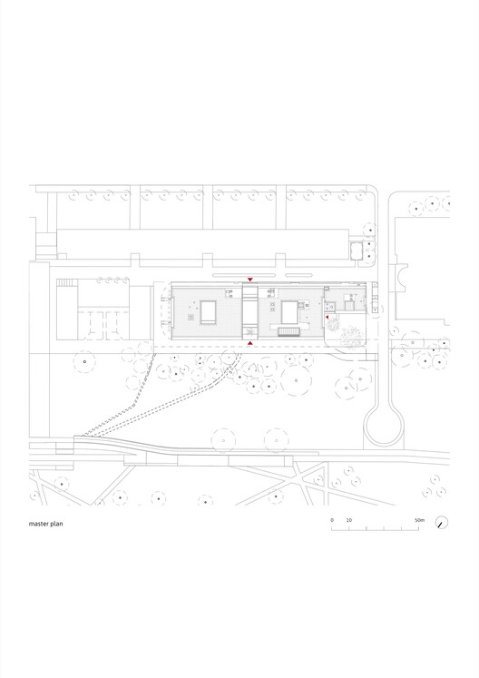 Здание H в кампусе Университета Maison de l'Economie Pessac / Marjan Hessamfar & Joe Vérons architectes associés — Изображение 17 из 26