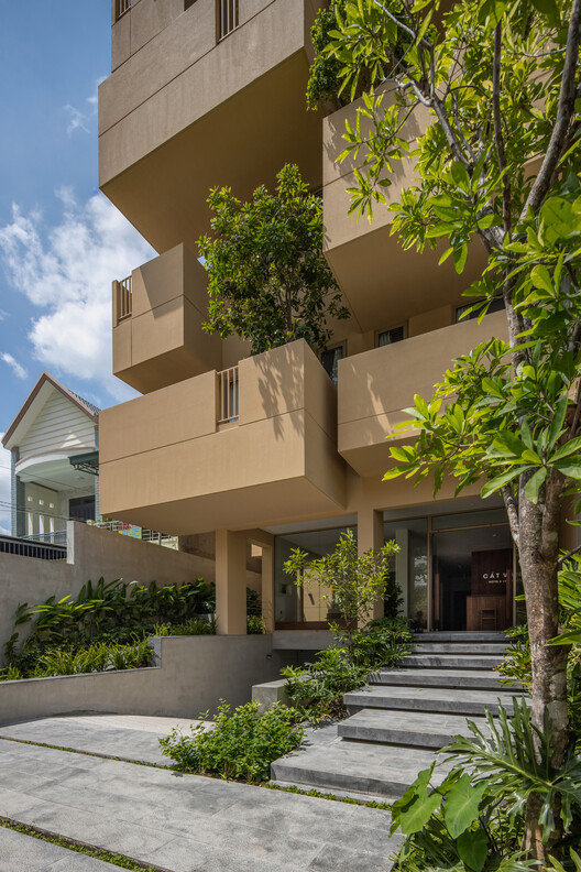 The Flying Block Hotel / TAA DESIGN - Экстерьерная фотография, Фасад