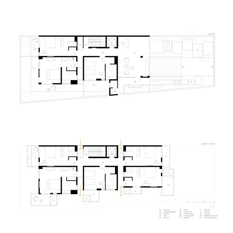 The Flying Block Hotel / TAA DESIGN — изображение 30 из 34