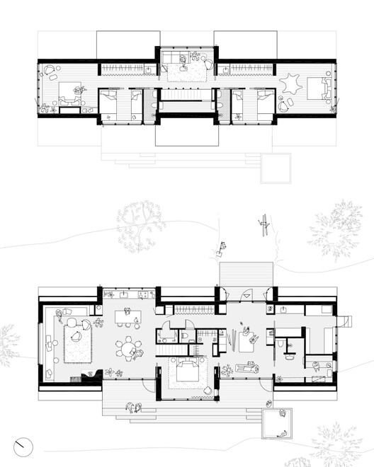 A Frame Ski Lodge / Måns Tham Arkitektkontor — изображение 16 из 17