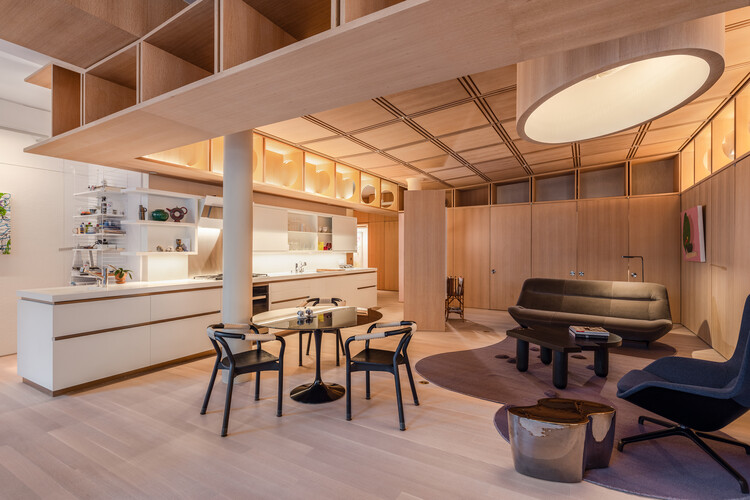 Soho Art Loft / Fuller/Overby Architecture + Diane Lewis Architecture - Интерьерная фотография, Столовая, Стол, Стул