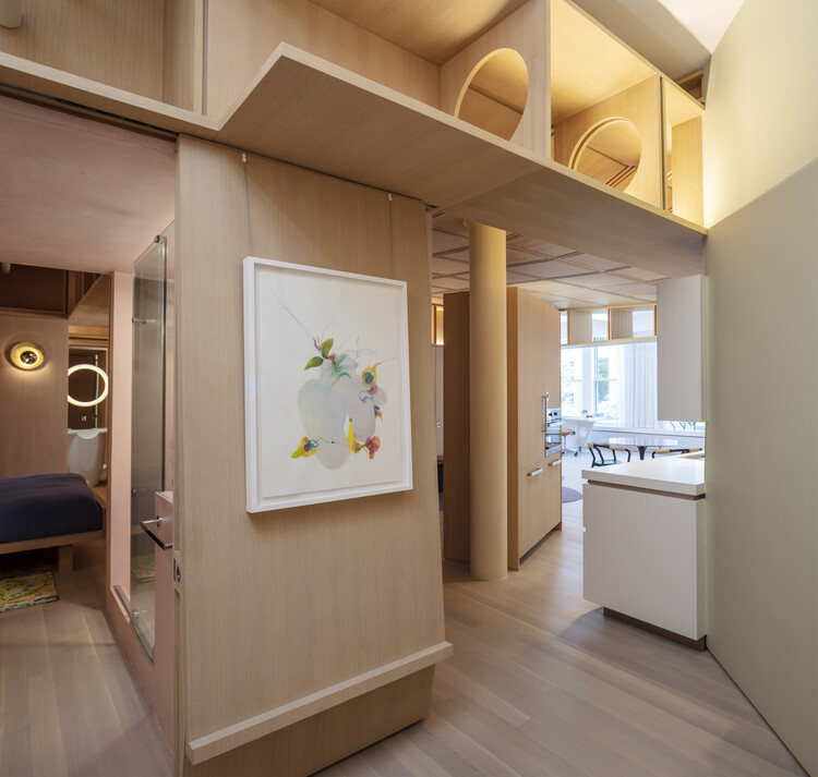 Soho Art Loft / Архитектура Фуллера / Оверби + Архитектура Дайан Льюис - Интерьерная фотография, Кухня, Окна, Раковина