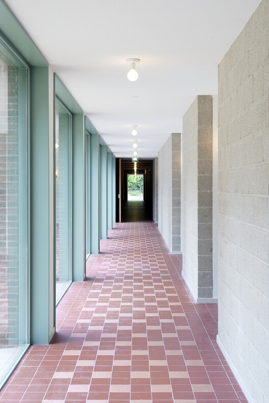 Oude Dijk Housing / Shift Architecture Urbanism - Интерьерная фотография, Колонка