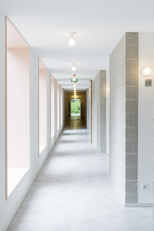 Oude Dijk Housing / Shift Architecture Urbanism - Интерьерная фотография, Колонка