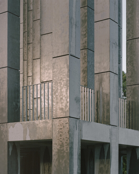 Less Pavilion / Pezo von Ellrichshausen - Наружная фотография, Колонна