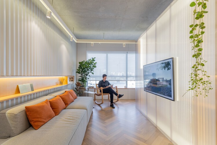 OCA Office Headquarters 03 / Oficina Conceito Arquitetura - Интерьерная фотография, Гостиная