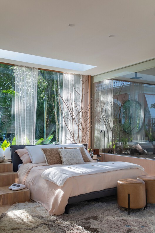 Senses House / UP3 Arquitetura - Фотография интерьера, спальни, окон
