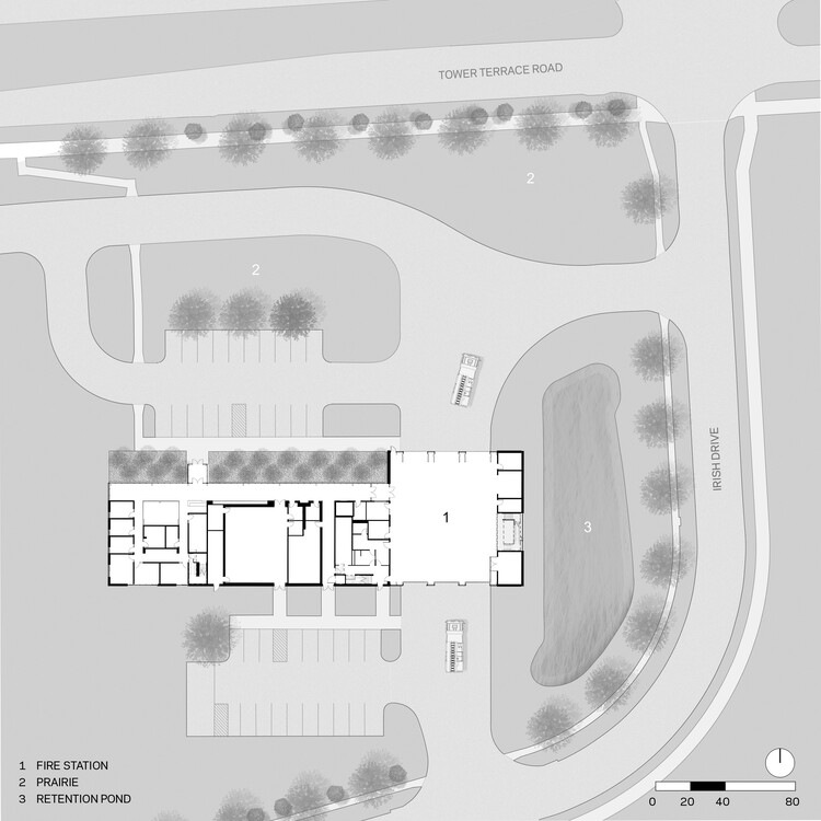 Пожарная часть № 1 Марион / OPN Architects — изображение 19 из 22