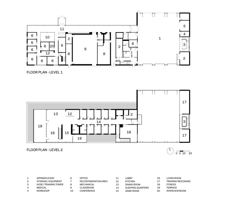 Пожарная часть Марион № 1 / OPN Architects — изображение 20 из 22