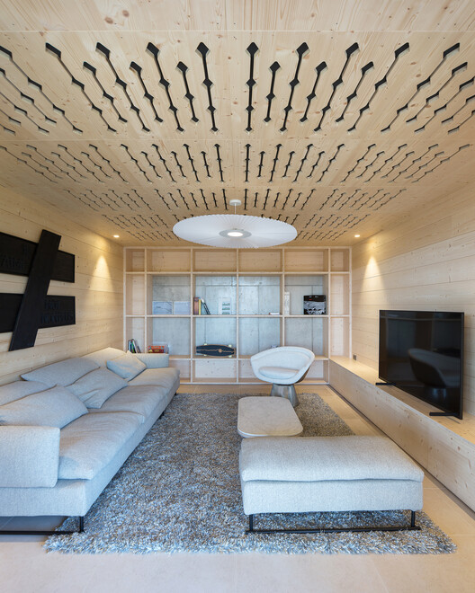 Дом в Жерарме / Studiolada - Фотография интерьера, гостиная, спальня, кровать