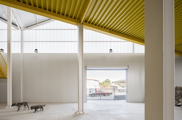 Центр фруктов и овощей Raspa y Amagado / FORarquitectura - Фотография интерьера, окна, балка