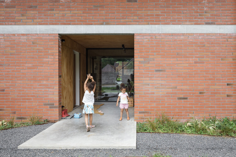 tmEK House / BLAF Architecten - Фасадная фотография, Кирпич, Фасад