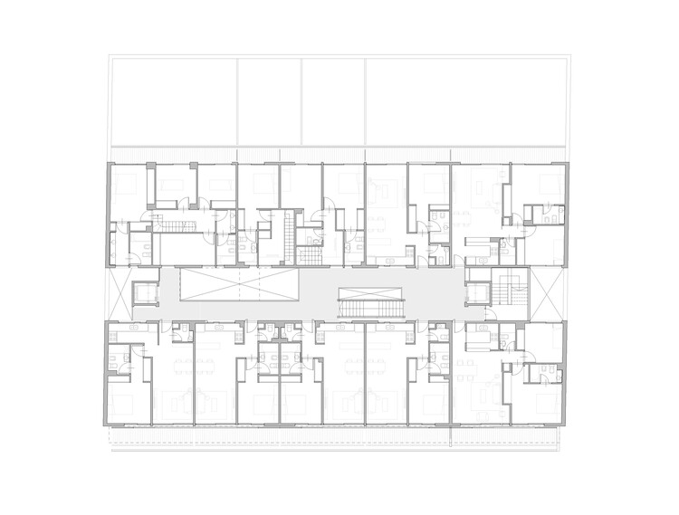 Донадо 1655 Многоквартирный дом / ESHH Arquitectura — Изображение 19 из 27