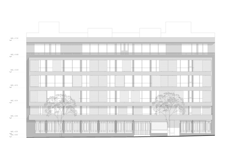 Донадо 1655 Многоквартирный дом / ESHH Arquitectura — Изображение 26 из 27
