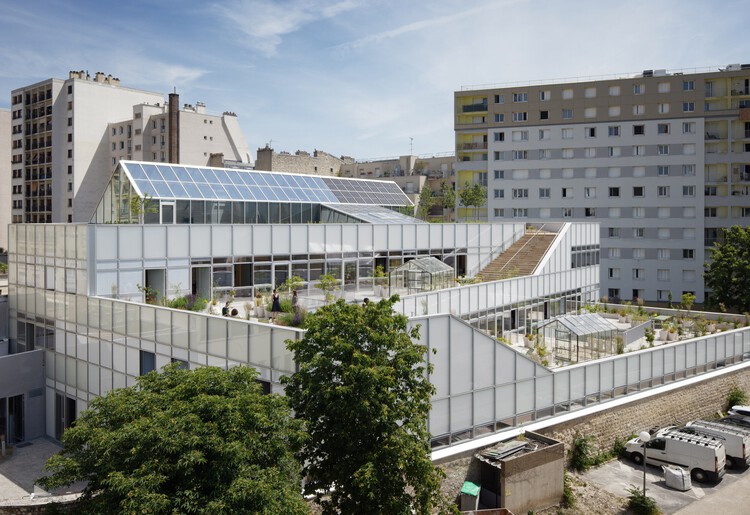 Штаб-квартира RATP Habitat / Atelier du Pont - Фотография экстерьера, окна, фасад, городской пейзаж