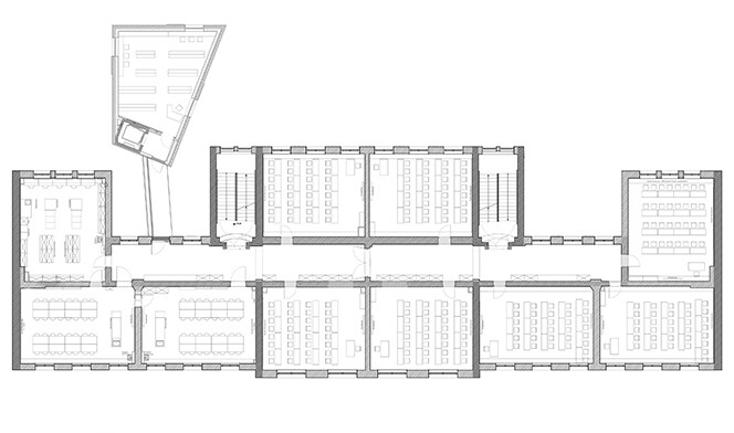 Средняя школа Роберта Коха / SSP Rüthnick Architekten — изображение 20 из 22