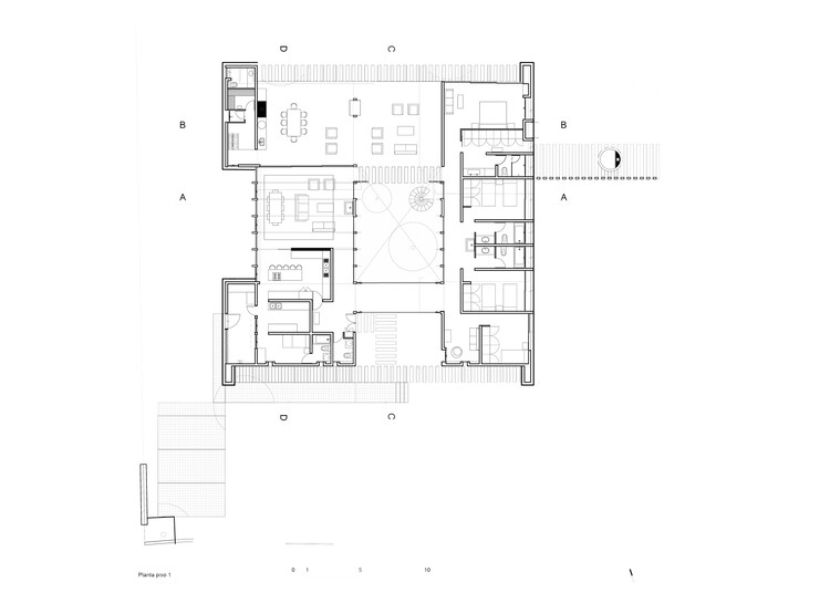 Дом Куатро Агуас / DX Arquitectos — Изображение 12 из 12