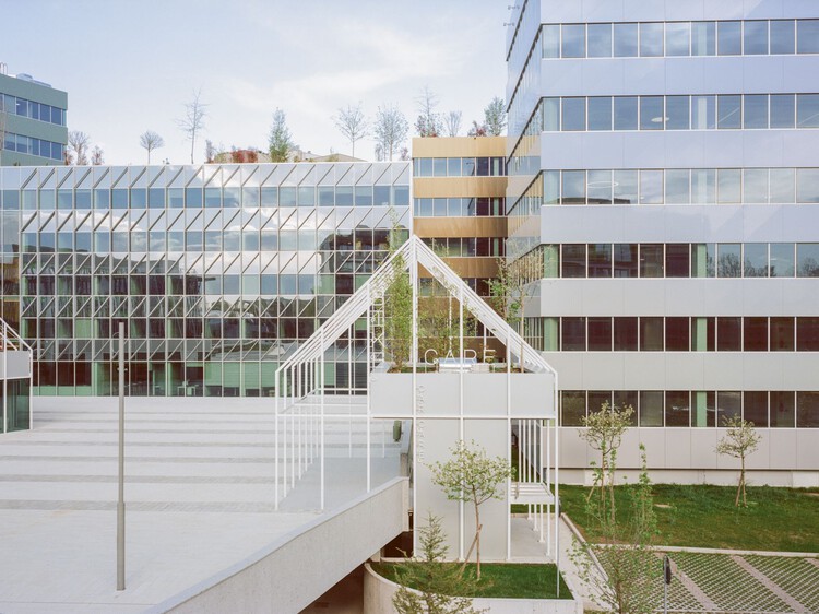 Бизнес-парк Segreen / studio elementare - Экстерьерная фотография, окна, фасад