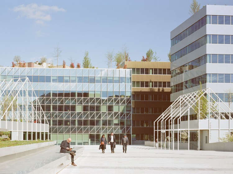 Бизнес-парк Segreen / studio elementare - Экстерьерная фотография, окна, фасад