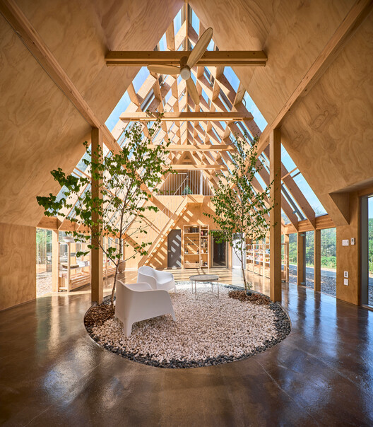 Ферма Мангми / Todot Architects and Partners - Фотография интерьера, балка