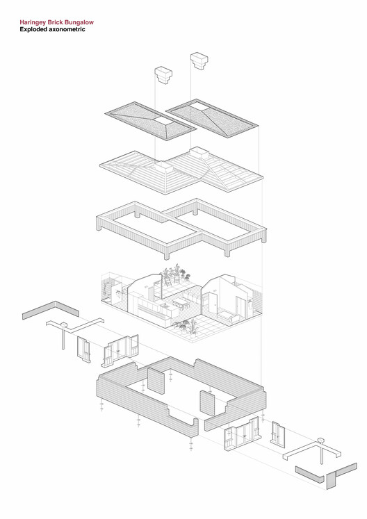 Бунгало Haringey Brick / Satish Jassal Architects — Изображение 23 из 27