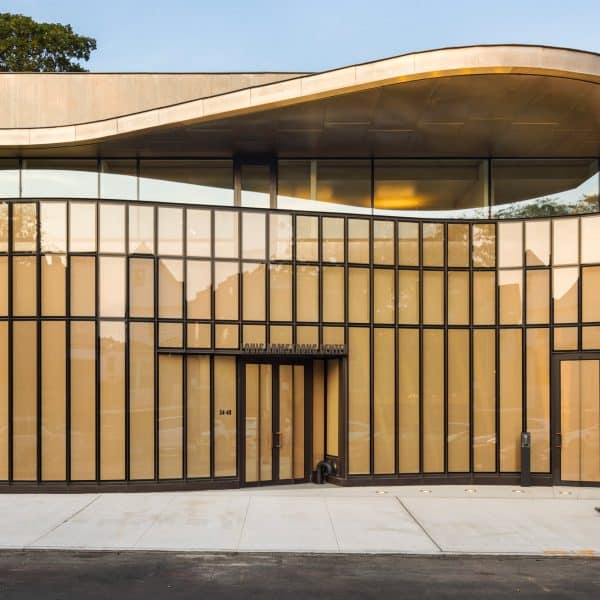 Caples Jefferson Architects представляет изогнутый Центр Луи Армстронга