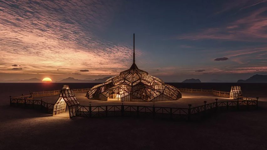 2023 г. Храм Burning Man