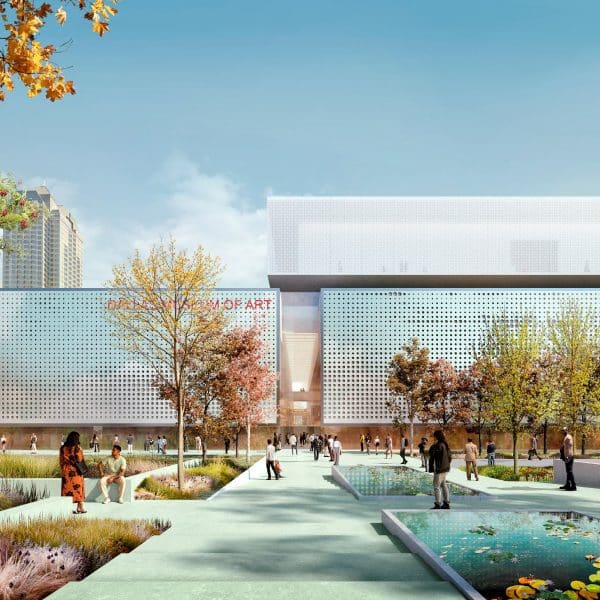 Nieto Sobejano Arquitectos построит «плавучую» галерею в Художественном музее Далласа