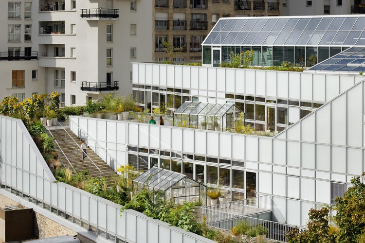 Штаб-квартира RATP Habitat / Atelier du Pont - Фотография экстерьера, окна, фасад