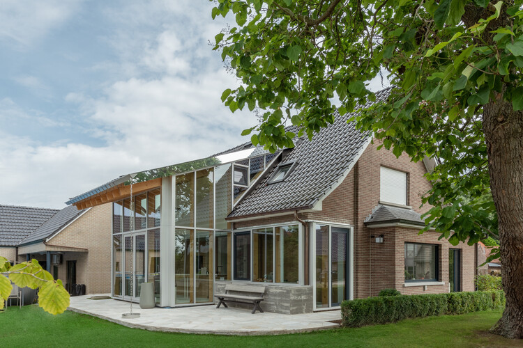 Вилла ABC / Objekt Architecten - Фотография экстерьера, окна, фасад