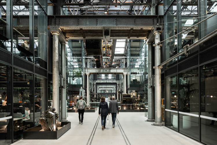 Локомотивная мастерская / Sissons Architecture - Фотография интерьера, балка